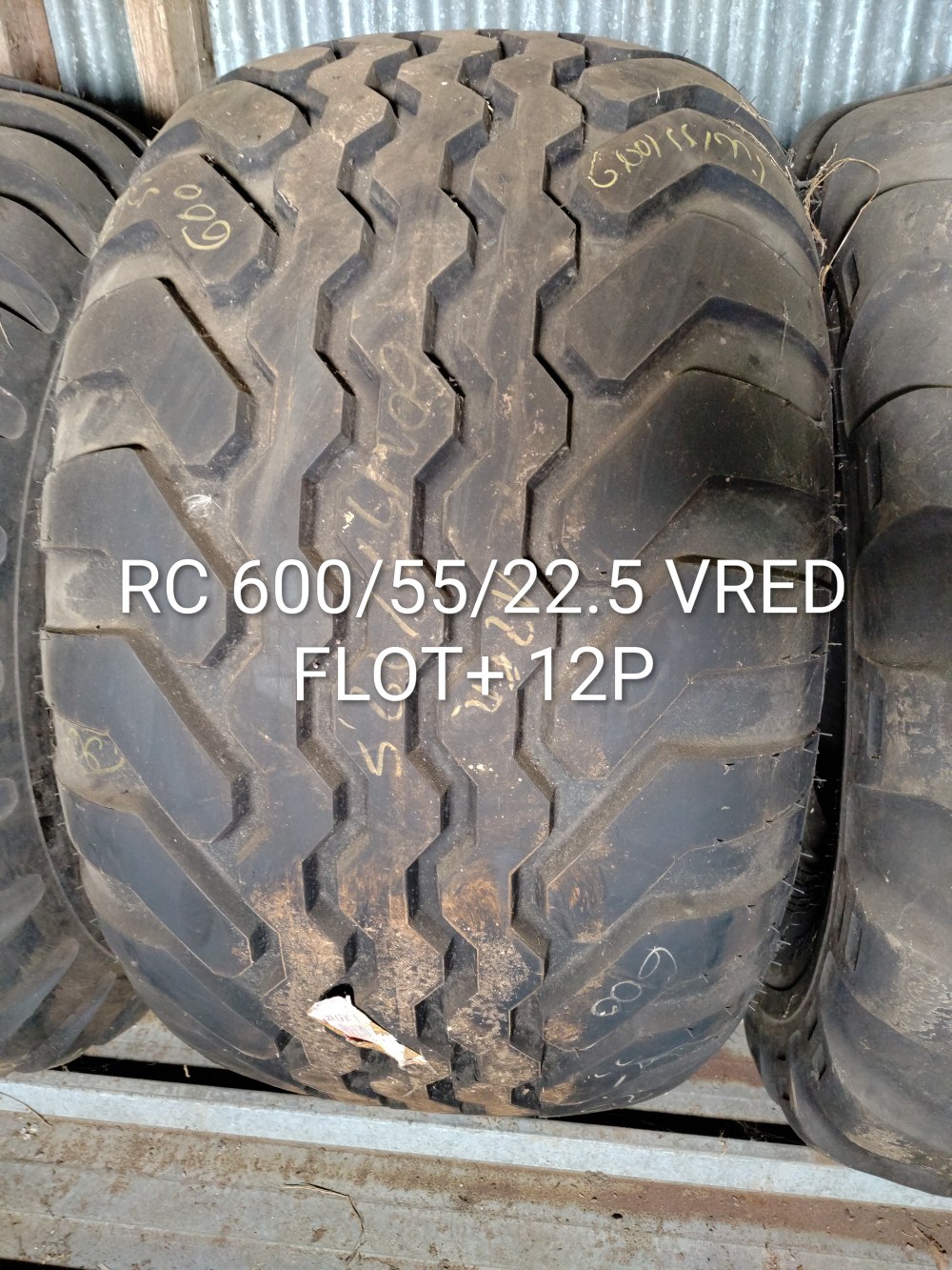 Pneu 600/55-22.5